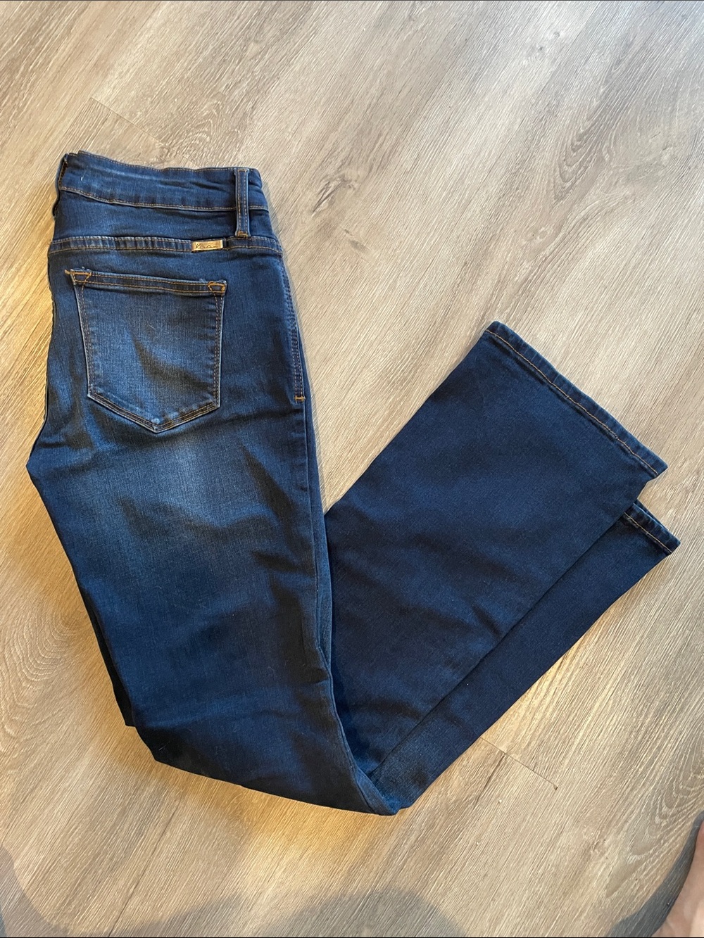 KanCan Dark Blue Flare Jeans